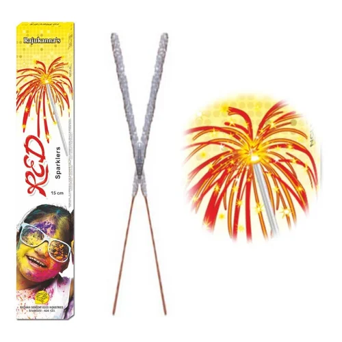 15cm Red Sparklers(2Box)